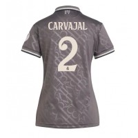 Fotballdrakt Dame Real Madrid Daniel Carvajal #2 Tredjedrakt 2024-25 Kortermet